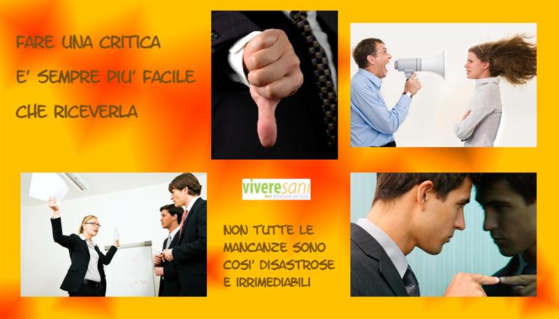 Fare una critica è sempre necessario? Fare una critica è sempre necessario?